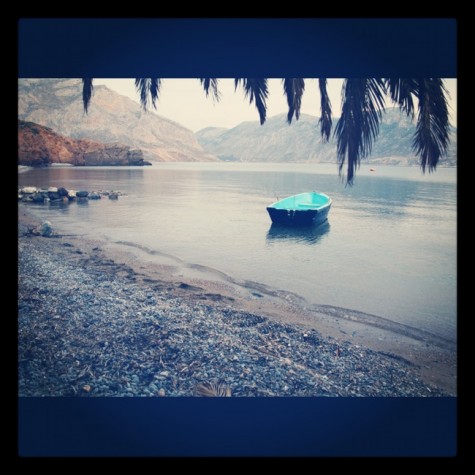 greek island boat
